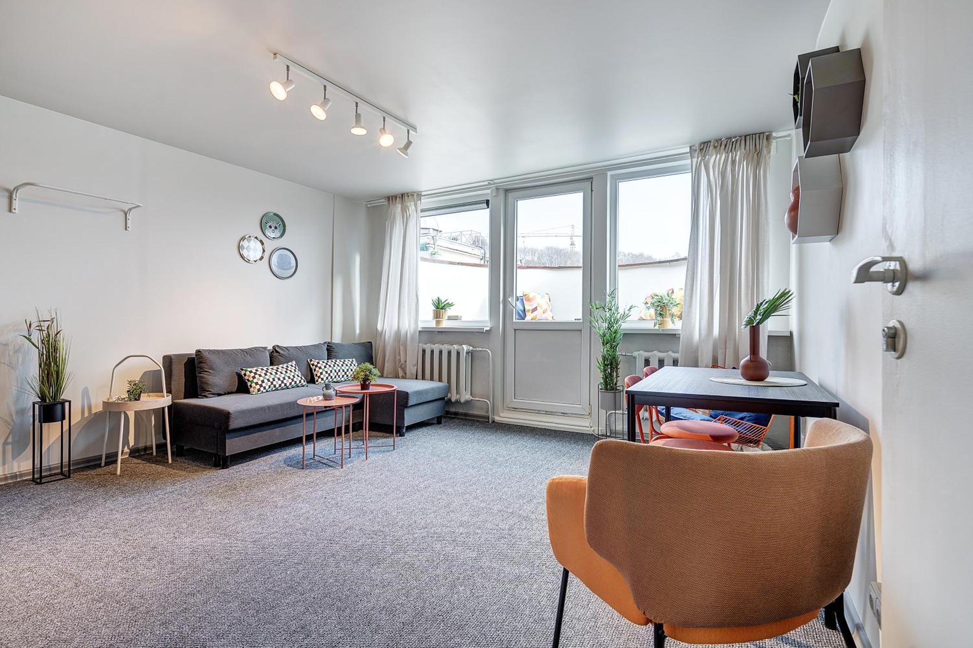Funky Penthouse City Center Kaunas Ruang foto