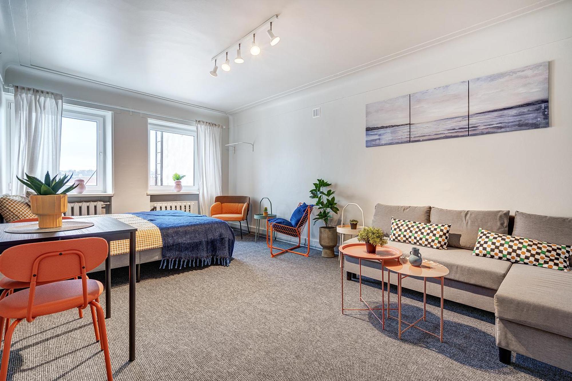 Funky Penthouse City Center Kaunas Bagian luar foto